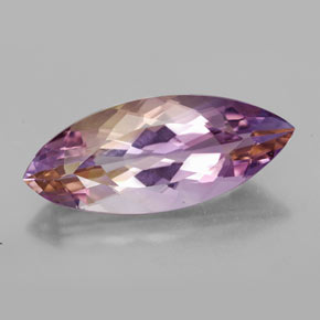 13,51 ctw natürlicher zweifarbiger Ametrin, Marquise, IF