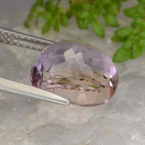 9,17 ctw natürlicher Zweifarbig Ametrin, Oval Schliff, VVS