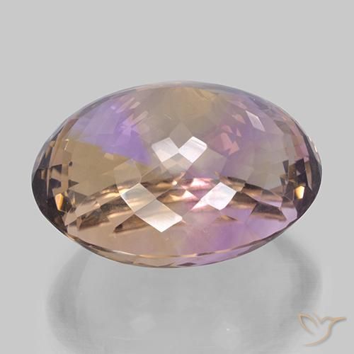 9,17 ctw natürlicher Zweifarbig Ametrin, Oval, VVS