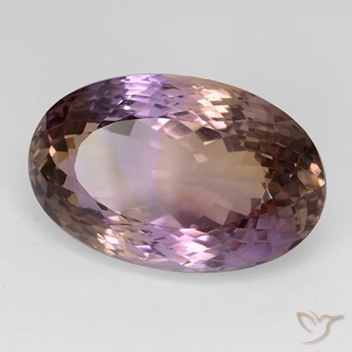 9,17 ctw natürlicher Zweifarbig Ametrin, Oval, VVS