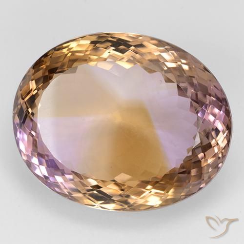 9,17 ctw natürlicher Zweifarbig Ametrin, Oval, IF