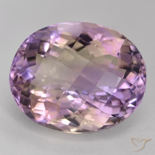 15.88ct Natürlicher Zweifarbig Ametrin, Oval, VS
