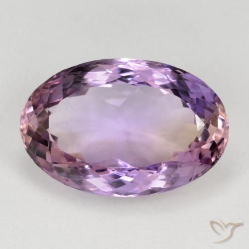 12.84ct Natürlicher Zweifarbig Ametrin, Oval, VVS-VS