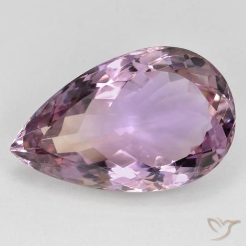 23.98ct Natürlicher Zweifarbig Ametrin, Birnenform, VVS