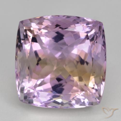 31.12ct Natürlicher Zweifarbig Ametrin, Kissen, VVS