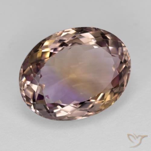 9,17 ctw natürlicher Zweifarbig Ametrin, Oval, VVS