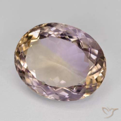 9,17 ctw natürlicher Zweifarbig Ametrin, Oval, VVS