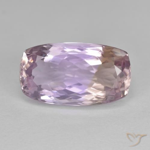 8.16ct Natürlicher Zweifarbig Ametrin, Kissen, VS