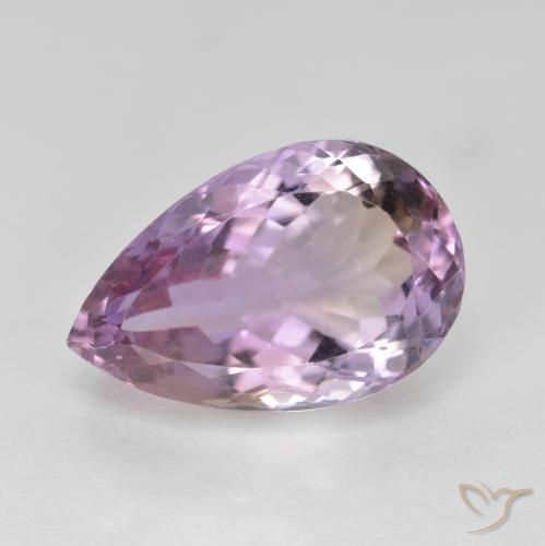 8.50ct Natürlicher Zweifarbig Ametrin, Birnenform, VS