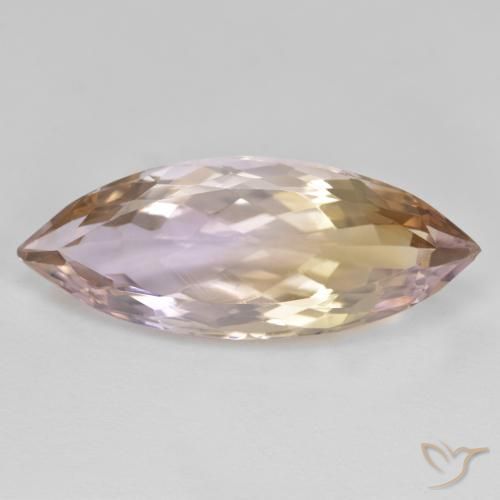 10.40ct Natürlicher Zweifarbig Ametrin, Marquise, VS