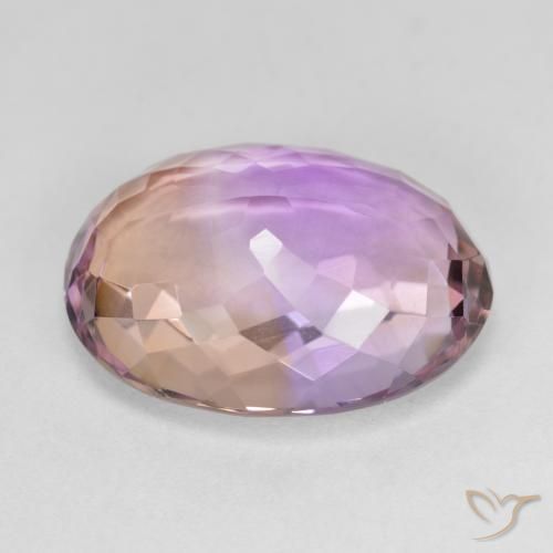 9,17 ctw natürlicher Zweifarbig Ametrin, Oval, VVS
