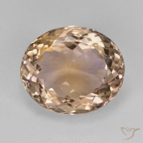 12.04ct Natürlicher Zweifarbig Ametrin, Oval, VVS