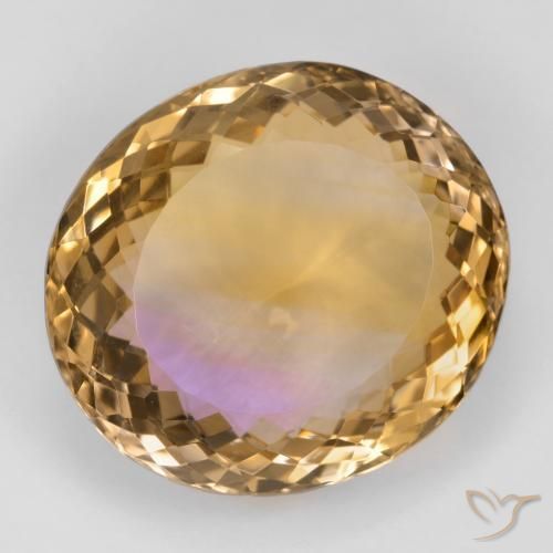 9,17 ctw natürlicher Zweifarbig Ametrin, Oval, VVS