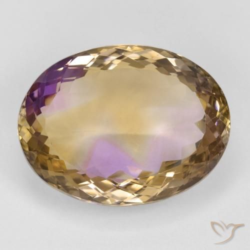 9,17 ctw natürlicher Zweifarbig Ametrin, Oval, VVS