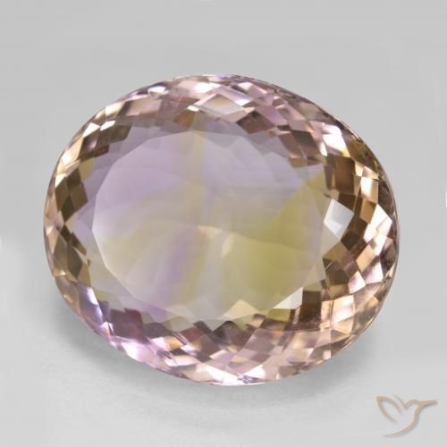 9,17 ctw natürlicher Zweifarbig Ametrin, Oval, VVS