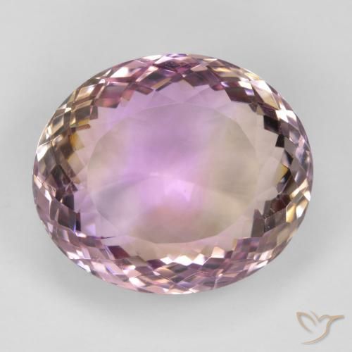 23.28ct Natürlicher Zweifarbig Ametrin, Oval, VVS-VS
