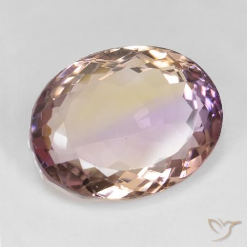 9,17 ctw natürlicher Zweifarbig Ametrin, Oval, VS