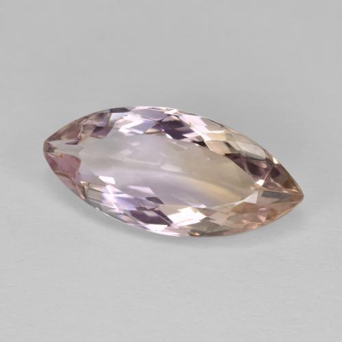 4,76 ctw natürlicher zweifarbiger Ametrin, Marquise, VVS