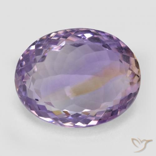 23.95ct Natürlicher Zweifarbig Ametrin, Oval, VS