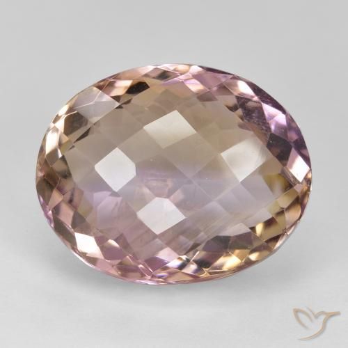 19.95ct Natürlicher Zweifarbig Ametrin, Oval, VVS-VS