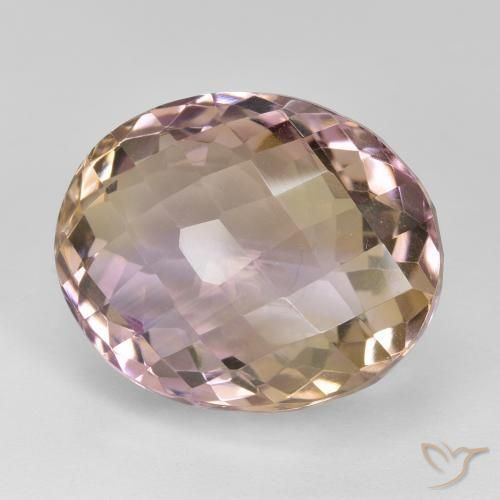 9,17 ctw natürlicher Zweifarbig Ametrin, Oval, VVS-VS