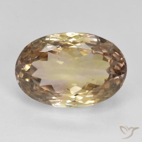 14.06ct Natürlicher Zweifarbig Ametrin, Oval, VS