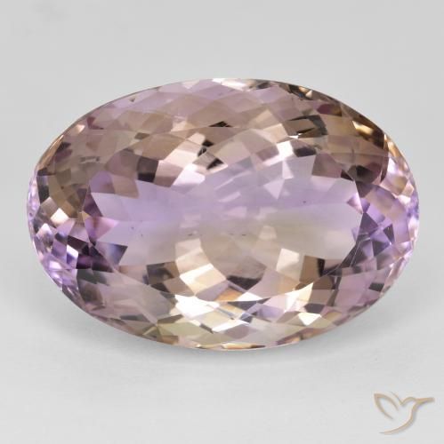 24.19ct Natürlicher Zweifarbig Ametrin, Oval, VS