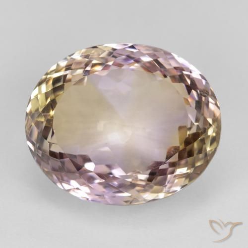23.65ct Natürlicher Zweifarbig Ametrin, Oval, VVS-VS