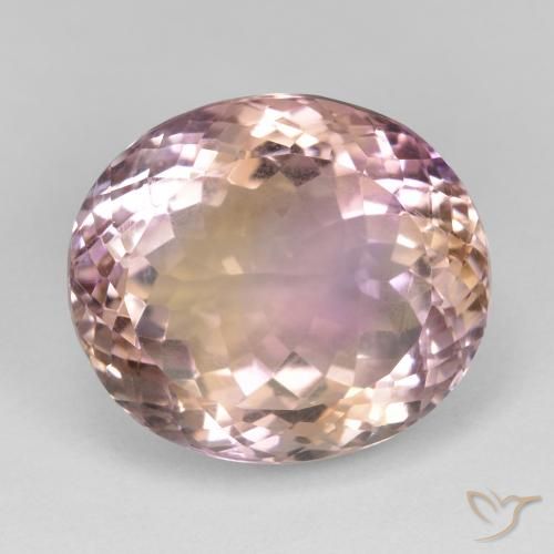 18.70ct Natürlicher Zweifarbig Ametrin, Oval, VS
