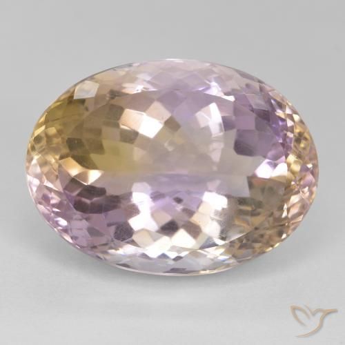 26.19ct Natürlicher Zweifarbig Ametrin, Oval, VS