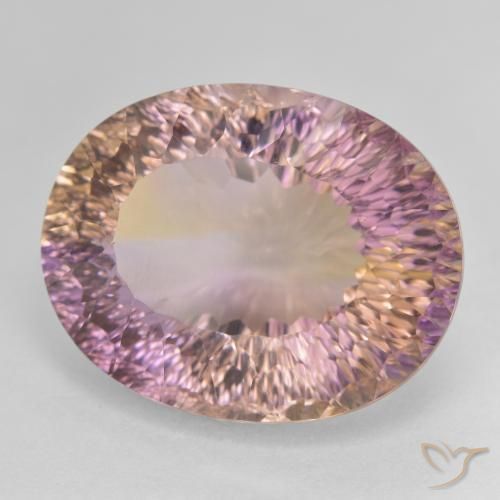 9,17 ctw natürlicher Zweifarbig Ametrin, Oval, VVS