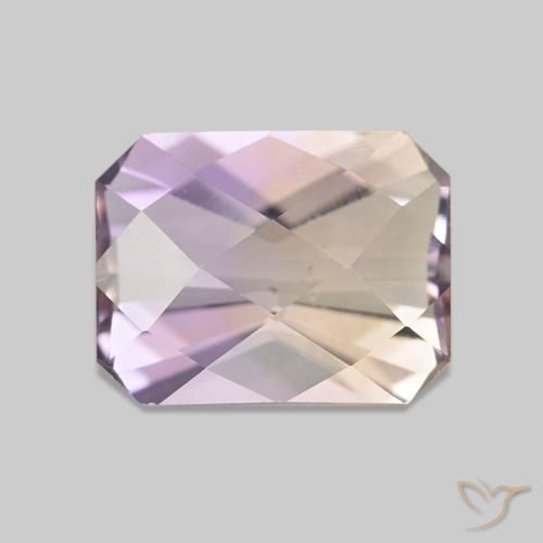 2.09ct Zweifarbig Ametrin, Smaragdschliff, VS