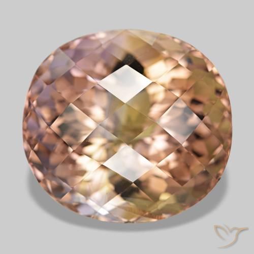 15.86ct Zweifarbiger Ametrin, Oval, VVS-VS