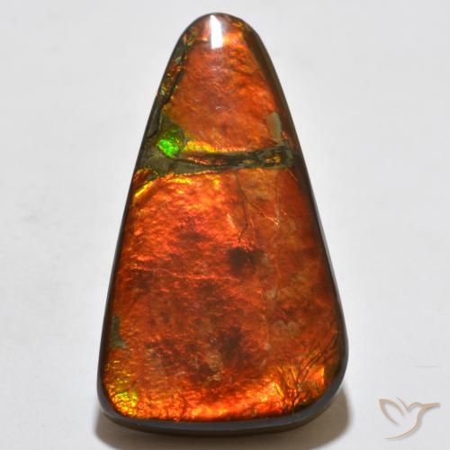 23.02ct Natürlicher Mehrfarbig Ammolith, Fantasie, Lichtundurchlässig