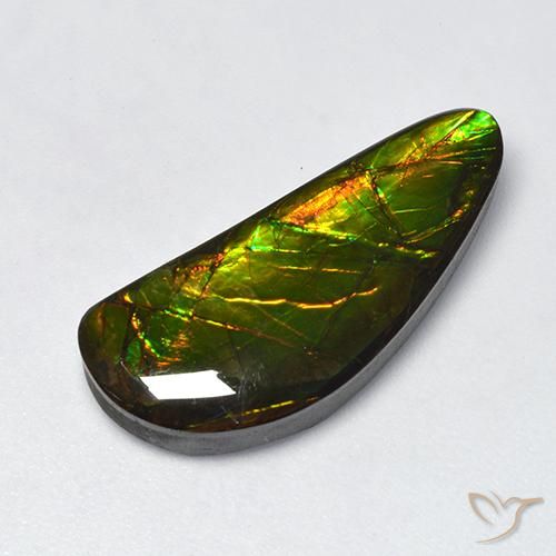 10.60ct Natürlicher Mehrfarbig Ammolith, Fantasie, Lichtundurchlässig