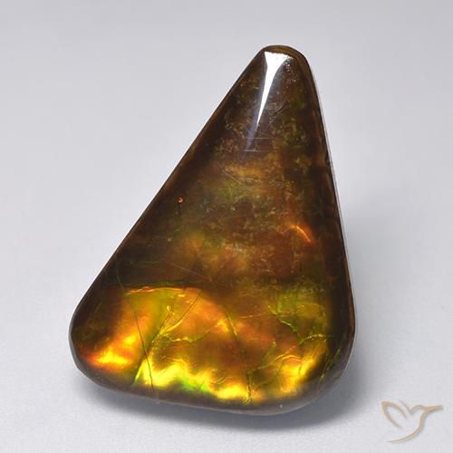 14.34ct Natürlicher Mehrfarbig Ammolith, Fantasie, Lichtundurchlässig