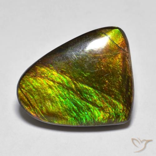 10.20ct Natürlicher Mehrfarbig Ammolith, Fantasie, Lichtundurchlässig