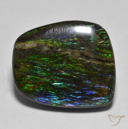 17.51ct Natürlicher Mehrfarbig Ammolith, Fantasie, Lichtundurchlässig