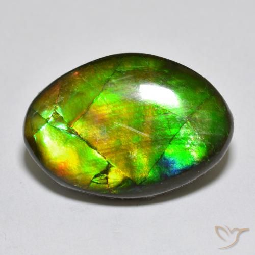 10.50ct Natürlicher Mehrfarbig Ammolith, Fantasie, Lichtundurchlässig
