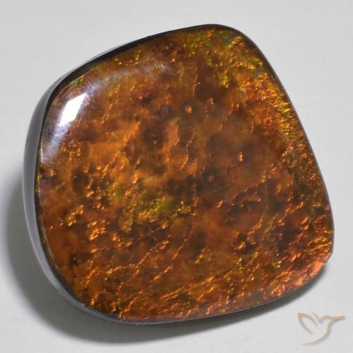 16.86ct Natürlicher Mehrfarbig Ammolith, Fantasie, Lichtundurchlässig