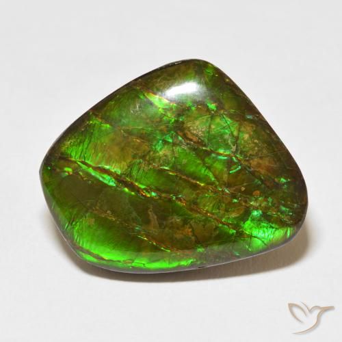 18.11ct Natürlicher Mehrfarbig Ammolith, Fantasie, Lichtundurchlässig