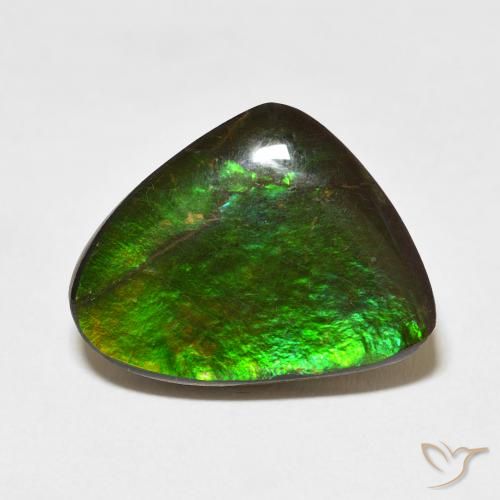 11.37ct Natürlicher Mehrfarbig Ammolith, Fantasie, Lichtundurchlässig