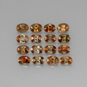 2,72 ct natürliche mehrfarbiger Andalusit-Edelsteine, Oval Schliff, VVS-VS