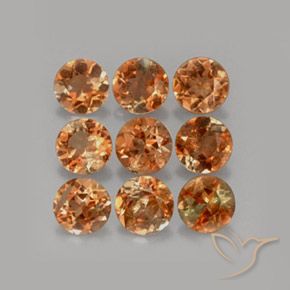 2.24 ct natürliche Mehrfarbig Andalusit-Edelsteine, Runden, VS