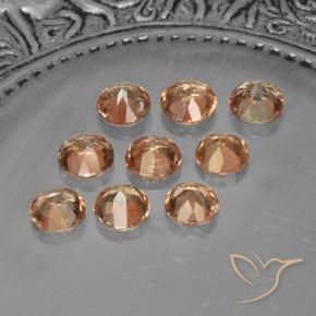 2.27 ct natürliche Mehrfarbig Andalusit-Edelsteine, Runden, VS-SI