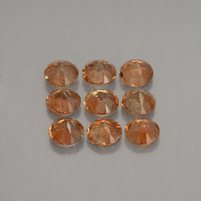 2,34 ct natürliche mehrfarbiger Andalusit-Edelsteine, Rundschliff, VS-SI