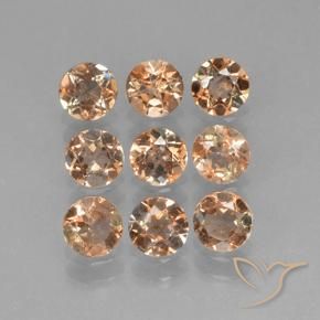 2.26 ct natürliche Mehrfarbig Andalusit-Edelsteine, Runden, VS-SI