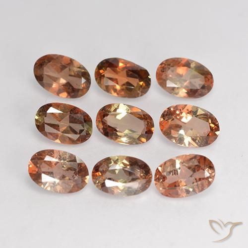 3.75ctw Natürlicher Mehrfarbig Andalusit, Oval, VS-SI