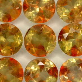  ct natürliche Mehrfarbig Andalusit-Edelsteine, Rund Schliff, VS