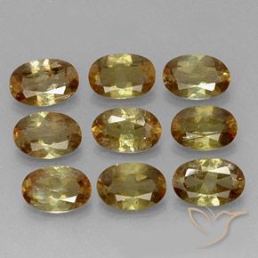 3.64ctw Natürlicher Mehrfarbig Andalusit, Oval, VS-SI